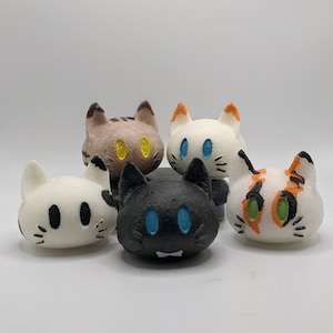Customized Kitty Cat Squishie stressball to look like your kitty