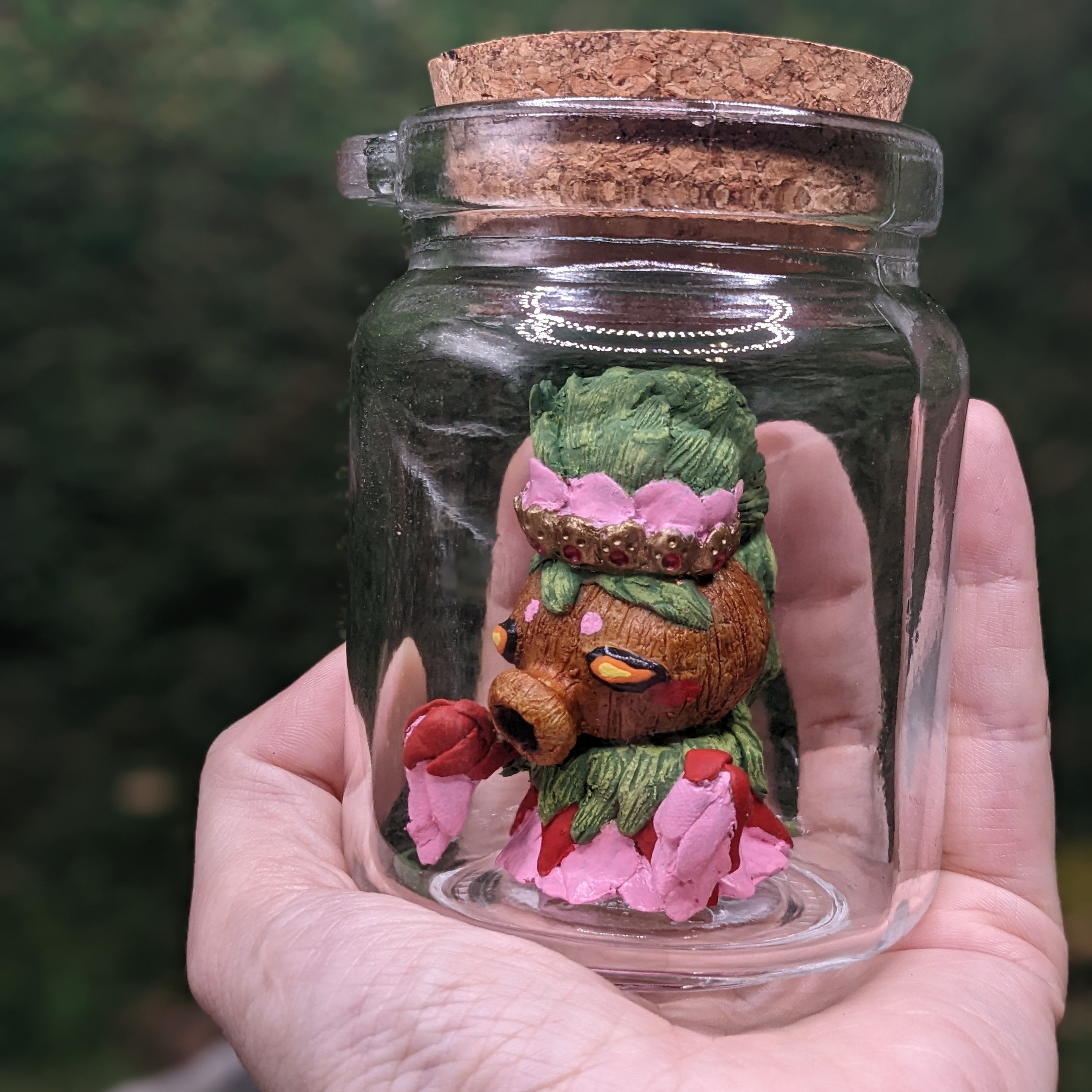Deku Princess in a Bottle / Majora's Mask Geeky Handmade Etsy