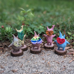 BYOK: Build Your Own Korok Figure Zelda inspired woodland creature