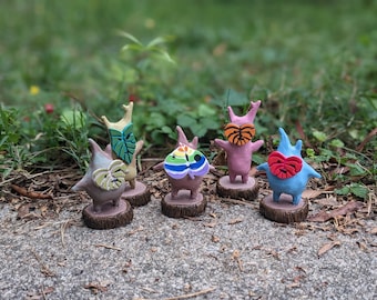 BYOK: Build Your Own Korok Figure Zelda inspired woodland creature