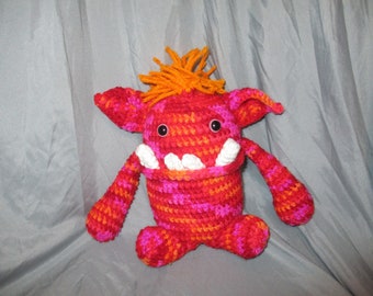 Premade, Ready to Ship! Crochet Monsters Amigurumi