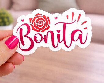 Bonita Latina Spanish Motivational Sticker Decal