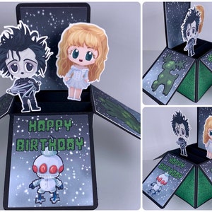 Edward and Kim Pop-up Card
