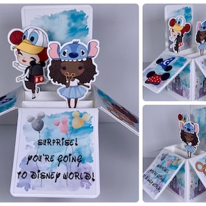 Vacation Reveal Pop-up Card