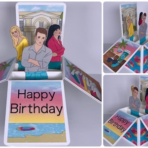Beverly Hills Teens Pop-up Birthday Card
