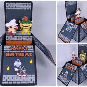 Video Game Pop-up Birthday Card - Etsy