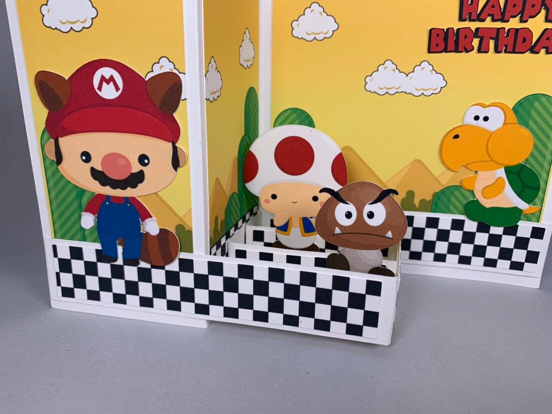 Video Game Inspired Pop-up Card | Etsy