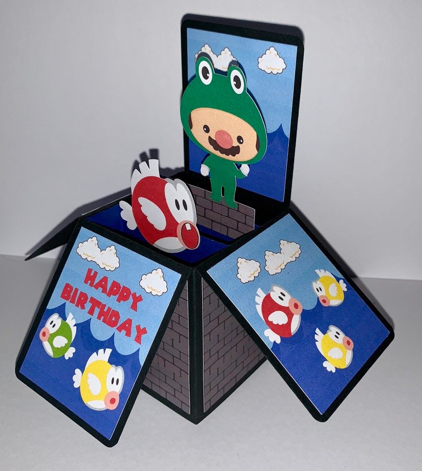 Video Game Inspired Pop-up Birthday Card | Etsy