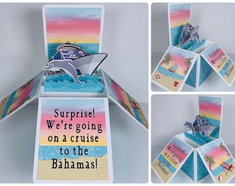 Cruise Reveal Pop-up Card