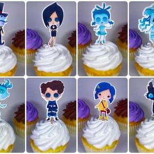 Other World Cupcake Toppers