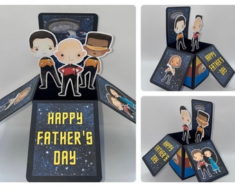 Star Voyage Pop-up Father&#39;s Day Card