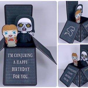 Conjuring Pop-up Card