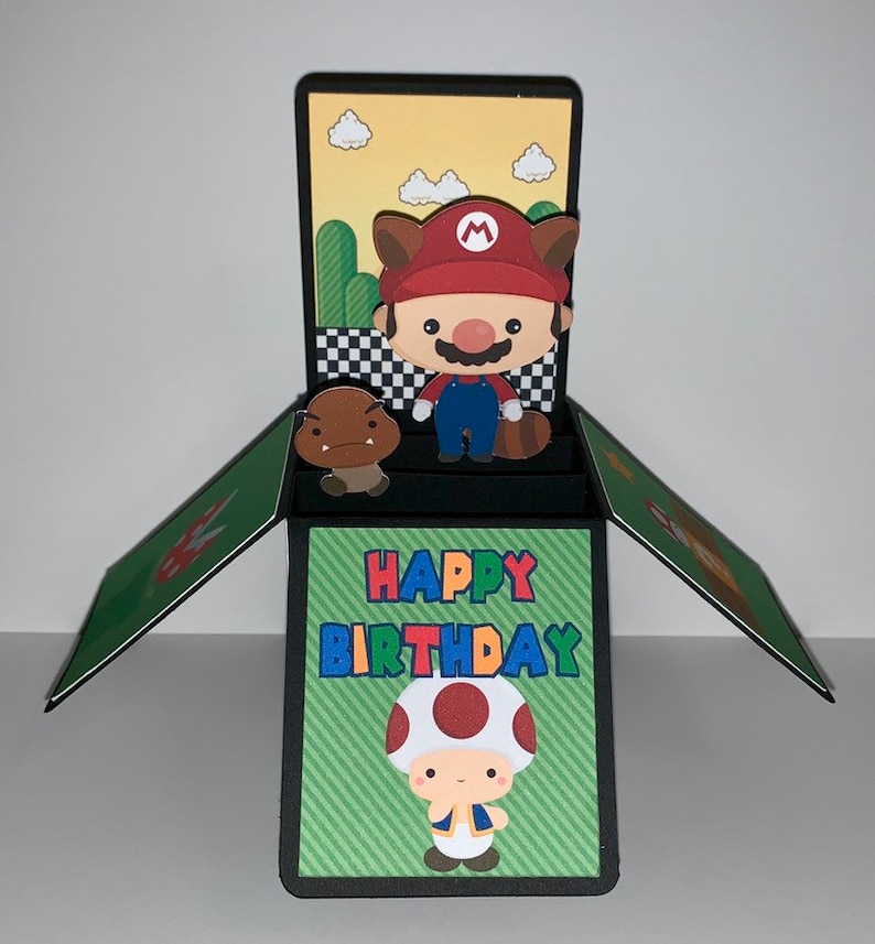 Video Game Pop-up Birthday Card | Etsy