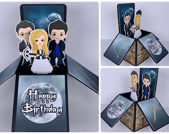 Vampire Hunter Pop-up Card