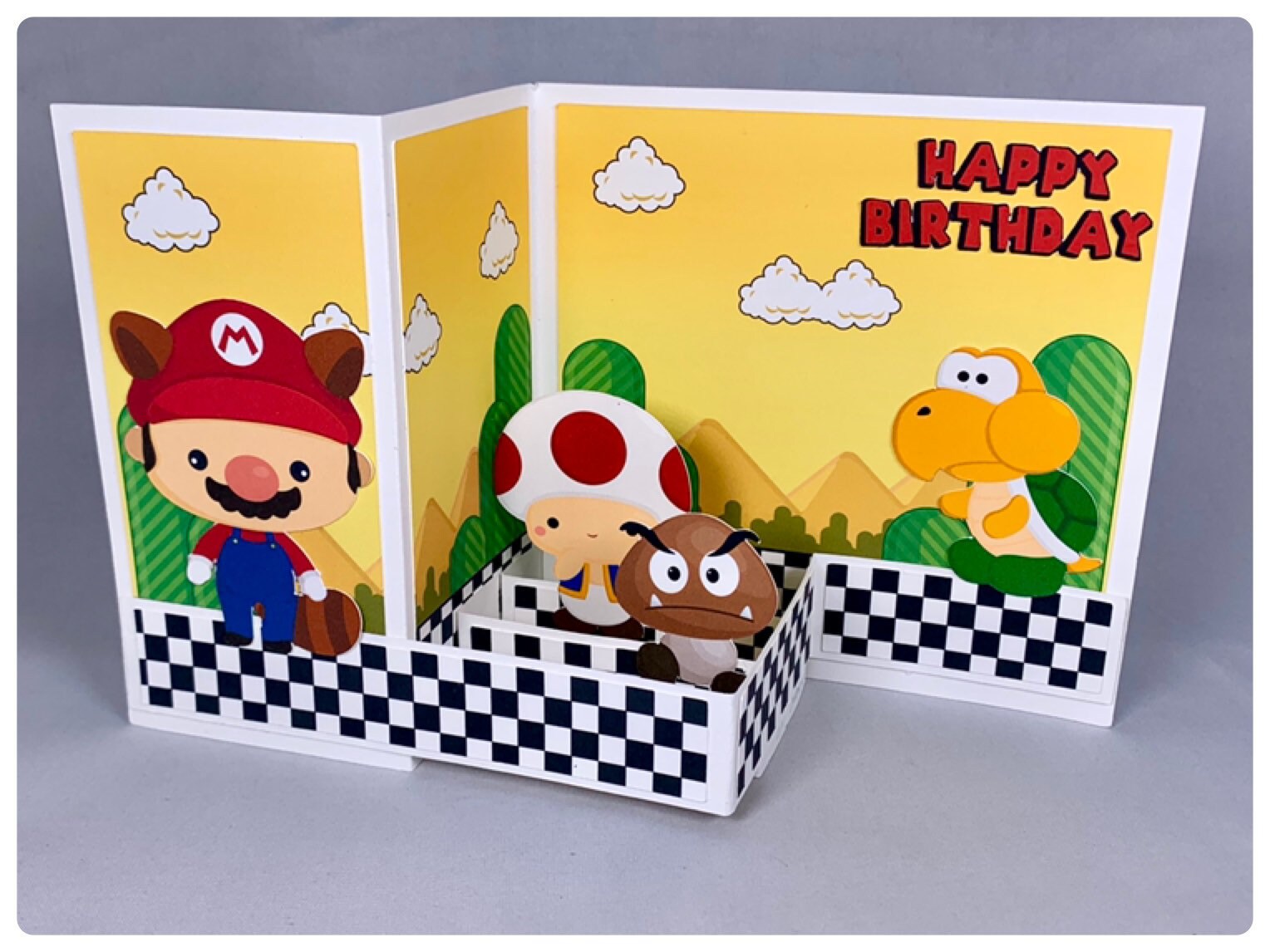 Video Game Inspired Pop-up Card | Etsy