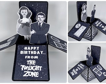 Twilight Dimension Pop-up Card