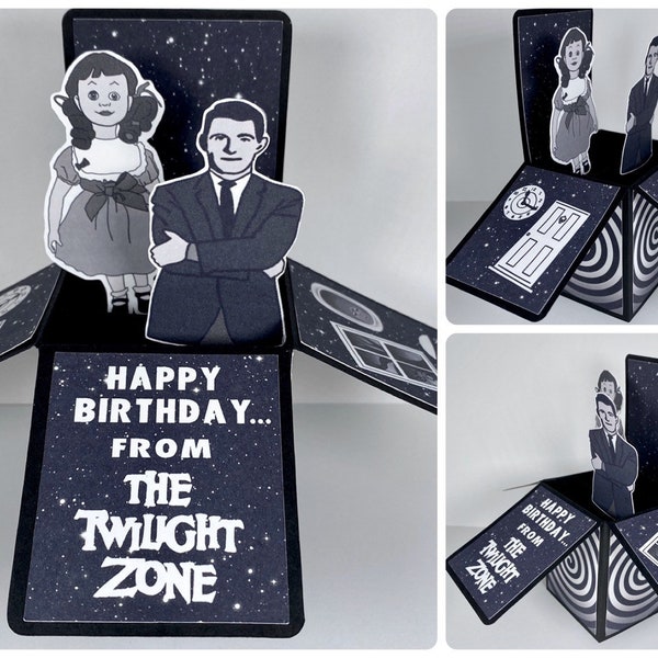 Twilight Dimension Pop-up Card