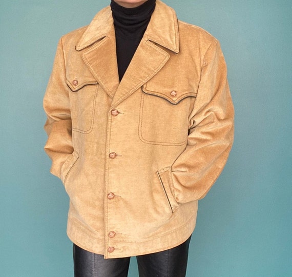 70s Western Retro Chore Jacket Car Coat Vintage Western Wear