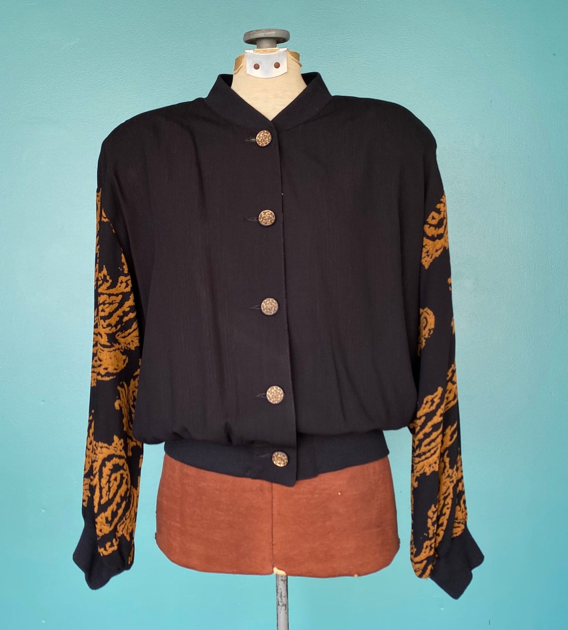 batik bomber jacket