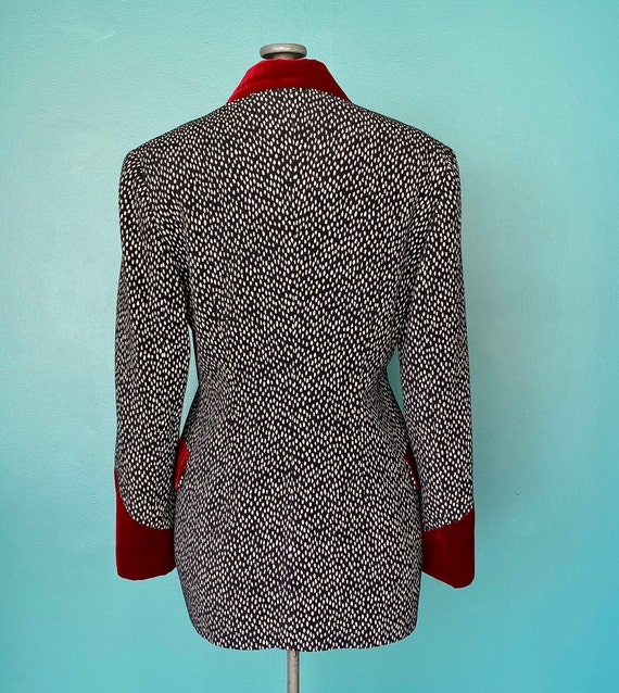 90s Ozbek Designer Womens Vintage Blazer TaraLynE… - image 5