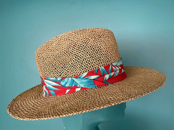 Panama Hat Straw Hat Woven Hat Vinage Hat Sun Hat… - image 6