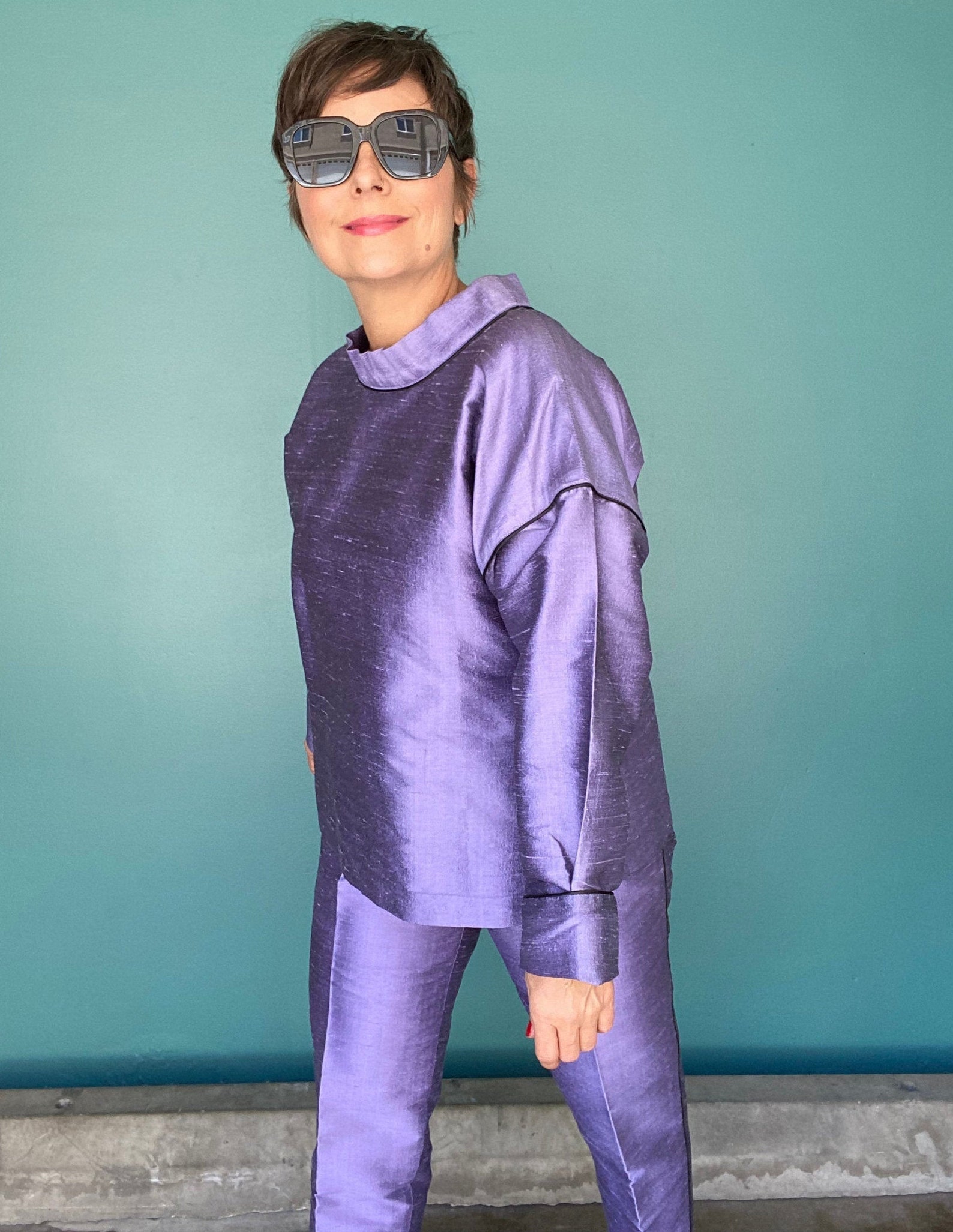 80s trouser suit