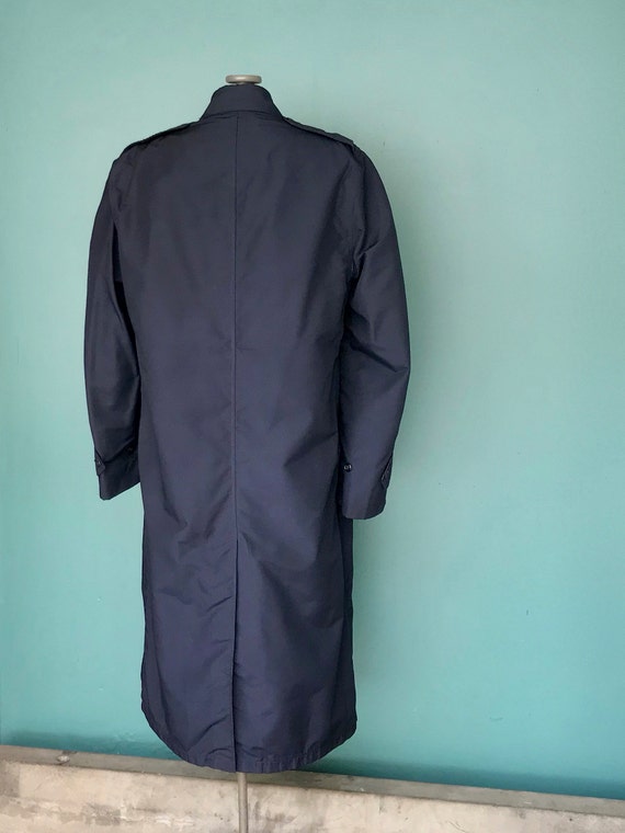 US Army Trench Coat 70’s w/ Liner Navy L