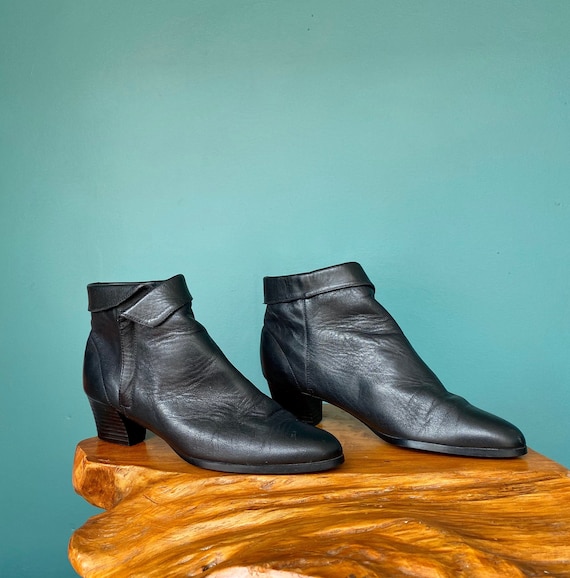 Ankle Boots 90s Leather Ankle Boots Women, TaraLy… - image 4
