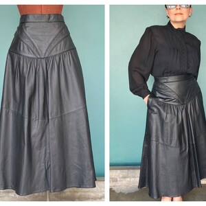 Leather Skirt Women Black Skirt Leather Skirt Black Maxi Skirt -  India