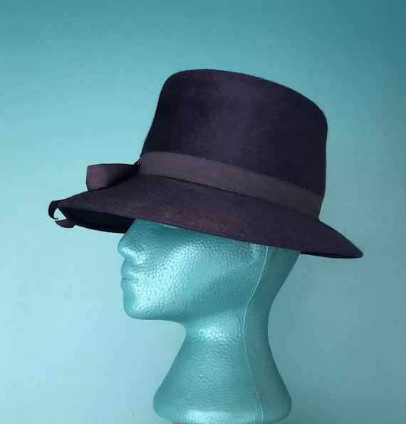 Henry Pollack Bucket Hat Wide Brim Hat Wool Hat N… - image 3