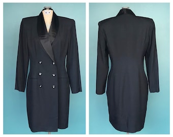 Suit Dress Blazer Dress Wrap Dress TaraLynEvansStudio