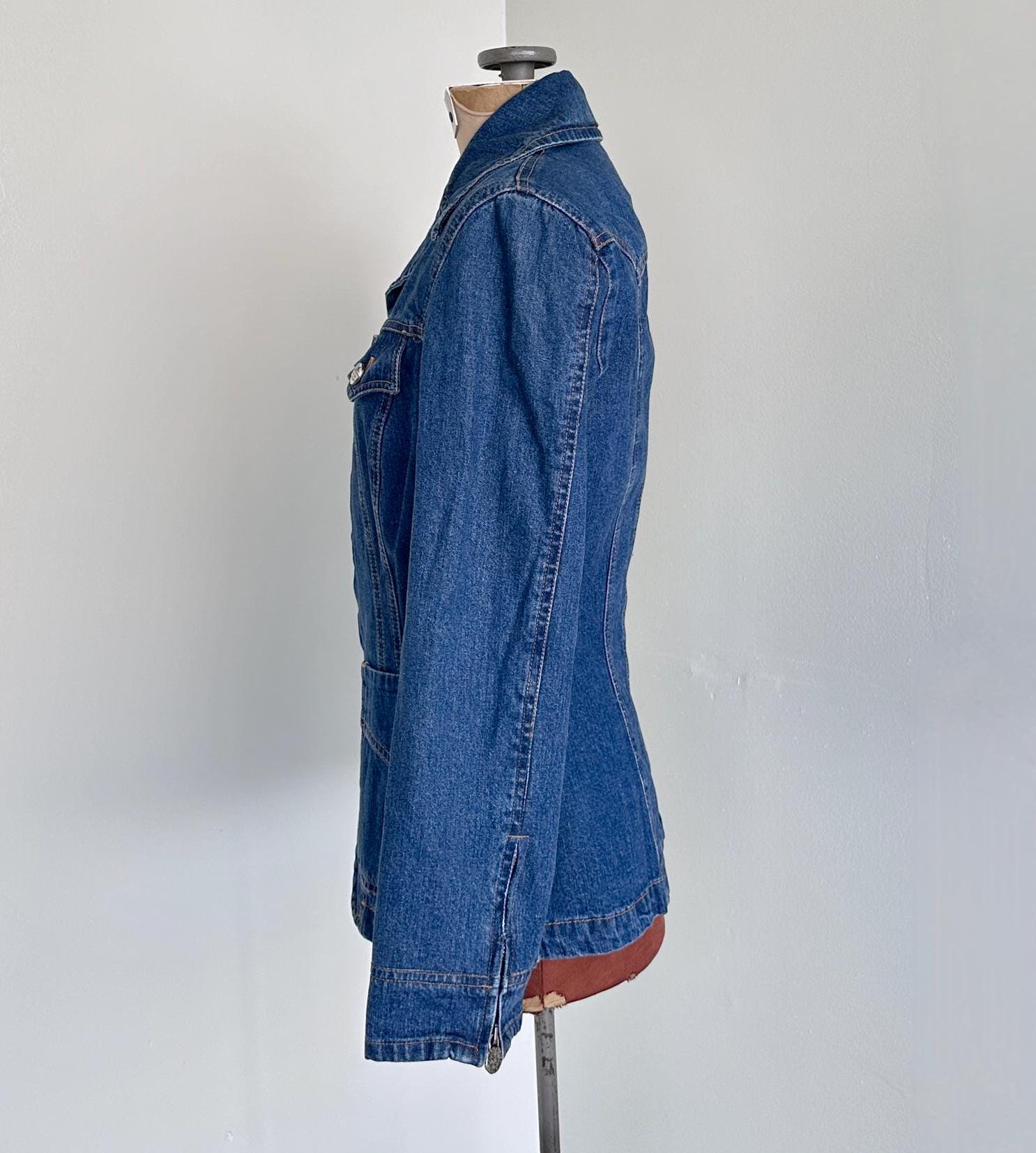 Christian Lacroix デニムジャケット　Denim jacket Christian Lacroix Womens Denim Jacket Jean Jacket Designer