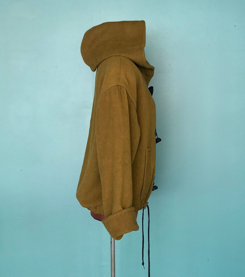 80s Olive Wool Coat Vintage Green Wool Coat TaraLynEvansStudio