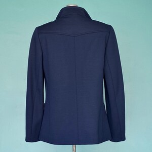 Christian Dior Navy Wool Mod Jacket Designer Vintage Peacoat Vintage Dior TaraLynEvansStudio image 6