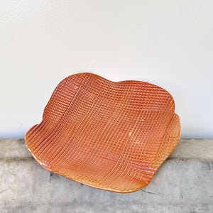 Vintage Ceramic Decorative Catch All Tray Brown Ceramic Tray Trinket Dish Vanity Tray Ceramic Decorative Tray TaraLynEvansStudio