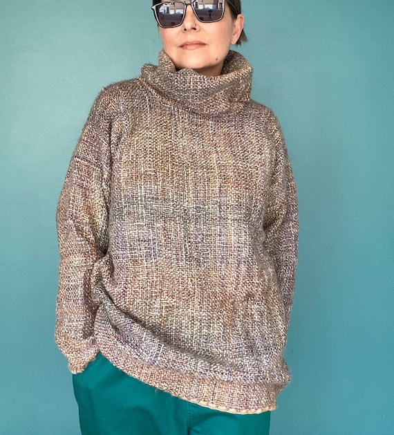 Vintage Oversized Turtleneck Sweater TaraLynEvans… - image 2