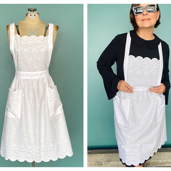 Aprons for Women With Pocket Retro Etsy