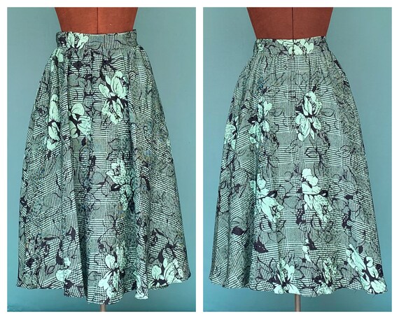 Vintage knit 2 pc skirt set