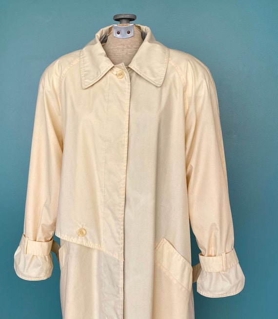 Womens Trench Coat Vintage Trench Coat Rain Coat Vint… - Gem