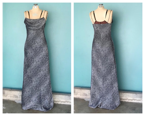 90s Slip Dress 90s Maxi Vintage Slip Dress, TaraLy