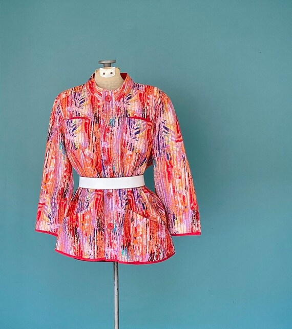 Quilted Boho Jacket 80s Bohemian Jacket, TaraLynEv