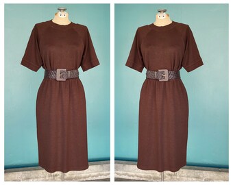 Vintage Skirt Set 90s Set Brown Dress Skirt Set Two Piece Set Vintage 2 Piece Set Two Piece Set Women Skirt and Top Set TaraLynEvansStudio