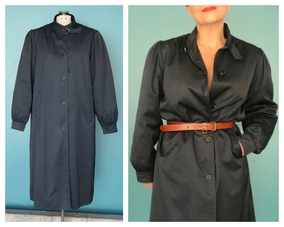 Women Trench Coat Black Trench Coat Women, TaraLyn