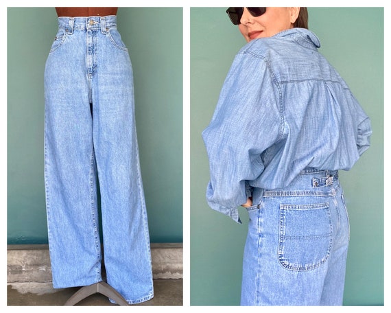 Vintage 90s Jeans 90s High Waist Jeans 90s Jeans … - image 1