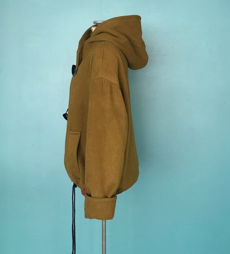 80s Olive Wool Coat Vintage Green Wool Coat TaraLynEvansStudio