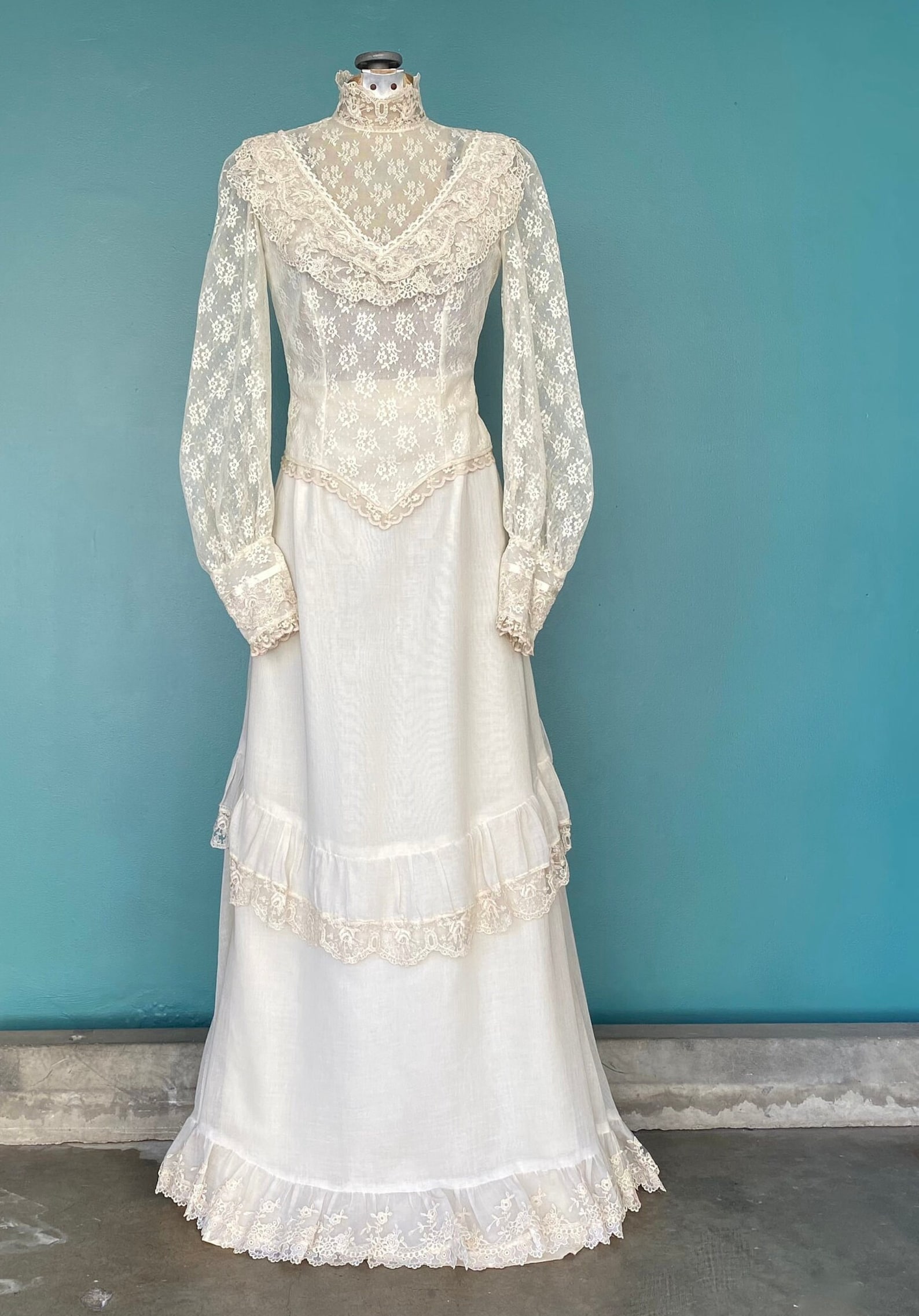 Edwardian Dress Edwardian Costume Lace Dress Edwardian - Etsy