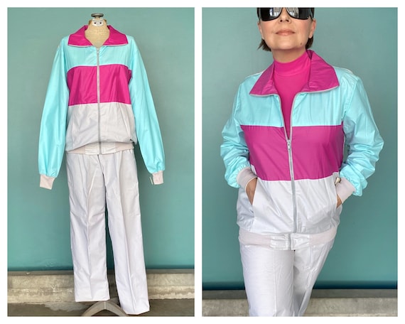 80s Retro Women Sweat Suit Tracksuit 80s Sweat Suit Tracksuit Women 80s  Fashion Women Vintage Tracksuit Sweat Set Taralynevansstudio -   Singapore