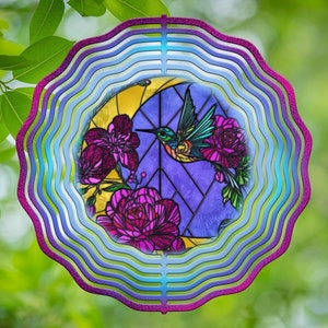 Dream Catcher 5D DIY Diamond Painting, Wind Chimes Crystal Purple