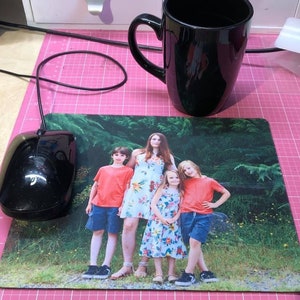 Personalized Mouse Pad, Custom Mouse Pad, Design Your Own Mouse Pad, Photo Mouse Pad, Custom Mousepad PLEASE READ DESCRIPTION