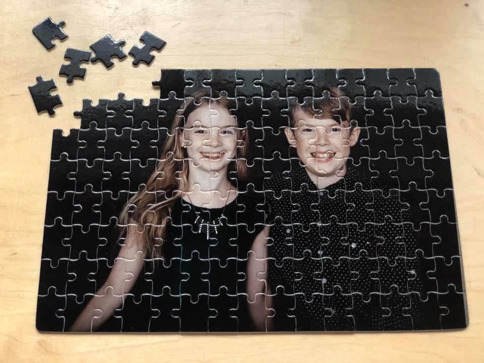 Personalized Puzzles, Custom Photo Puzzle, 120/80/76 piece Custom Puzzle, Cardboard Puzzle, Jigsaw Puzzle, Photo Puzzle